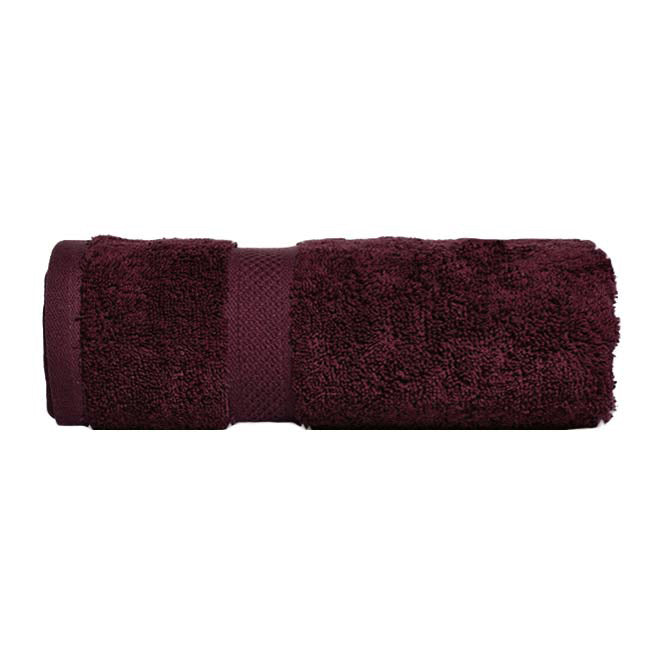 Premium 100% Combed Cotton Bath Towels - Extra Large 30x58 Inches, Burgundy Red | Soft & Absorbent Luxury Bath Sheet for Spa, Gym & Beach Use
