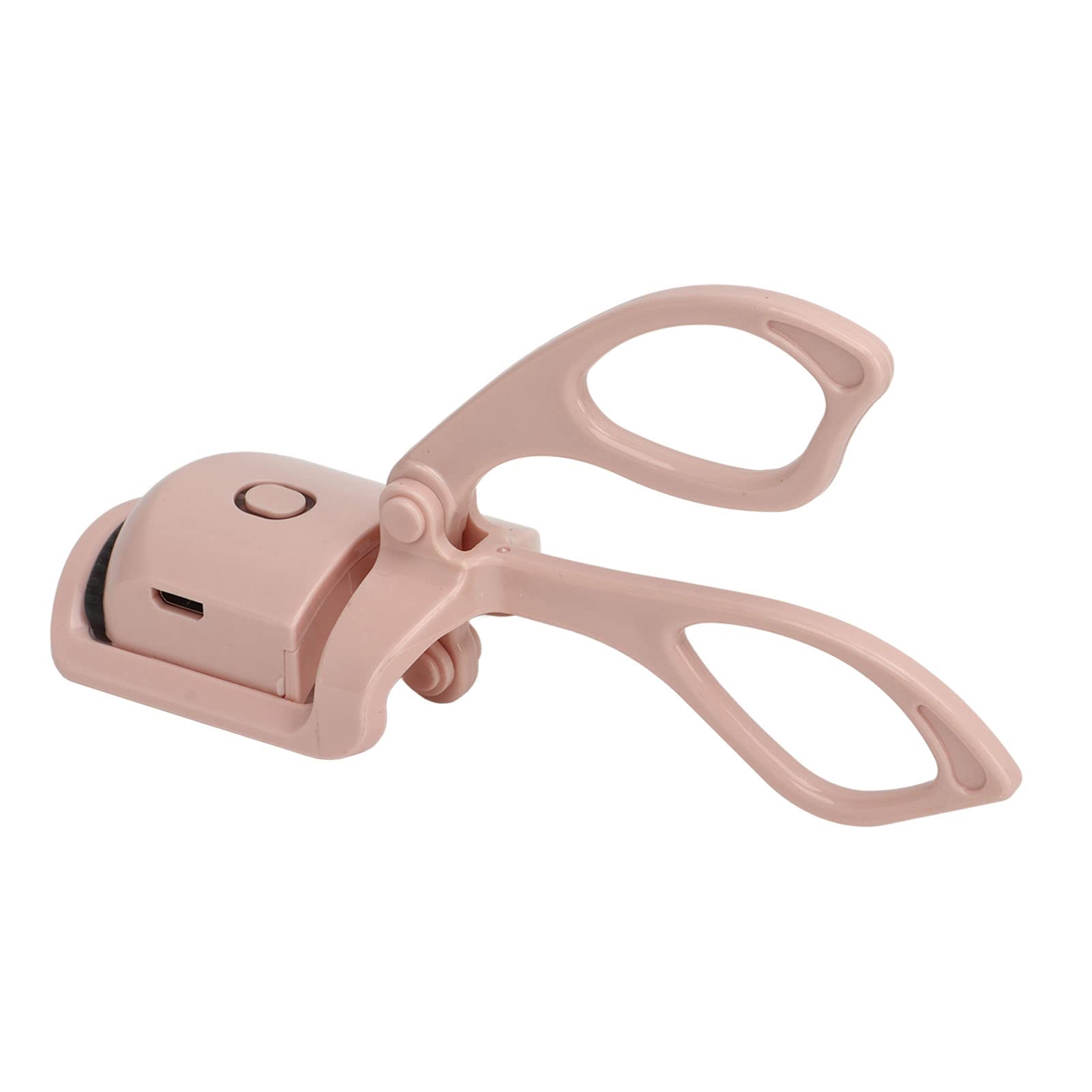 Electric Heated Eyelash Curler - Safe & Comfortable Lash Curling Tool with 150mAh Polymer Battery for Home Use | Perfect for Daily Makeup, Travel & Gifts (Pink)