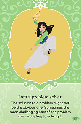 Disney Princess Affirmation Cards for Kids - 52 Positive Motivational Flash Cards for Girls, Self Esteem & Confidence Building - Perfect for Bedtime, Classroom & Playtime Activities