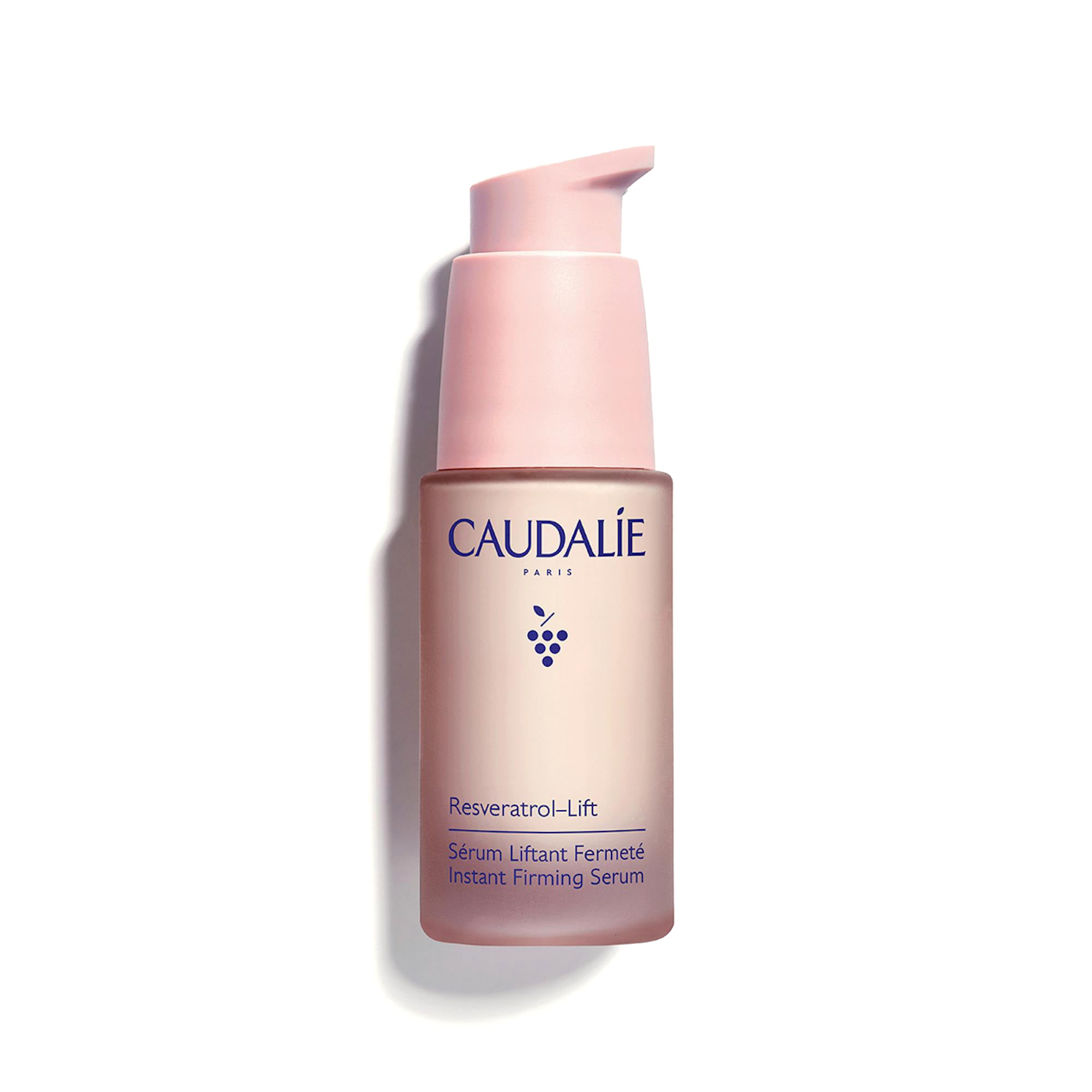 Caudalie Resveratrol Lift Instant Firming Serum - Anti-Aging Face Serum for Wrinkles & Fine Lines | Vegan & Cruelty-Free Skincare for Daily Use at Home or Travel