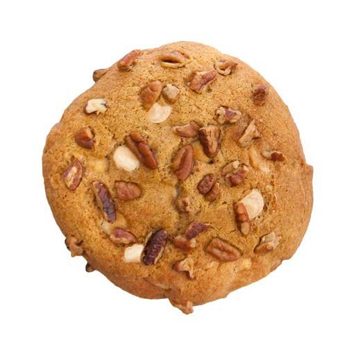 David's Cookies Pumpkin White Chocolate Pecan Cookie Dough - Gourmet Dessert Baking Mix (4.5 oz, 80/Case) | Perfect for Holiday Treats, Gift Baskets & Family Gatherings