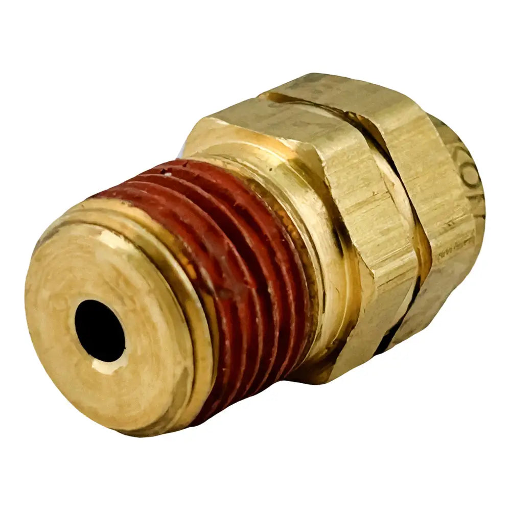Coats 8181996 OEM 1/8 NPT Male Straight Brass Fitting with Push Lock - Perfect for Air Compressor, Pneumatic Tools & Tire Repair Systems