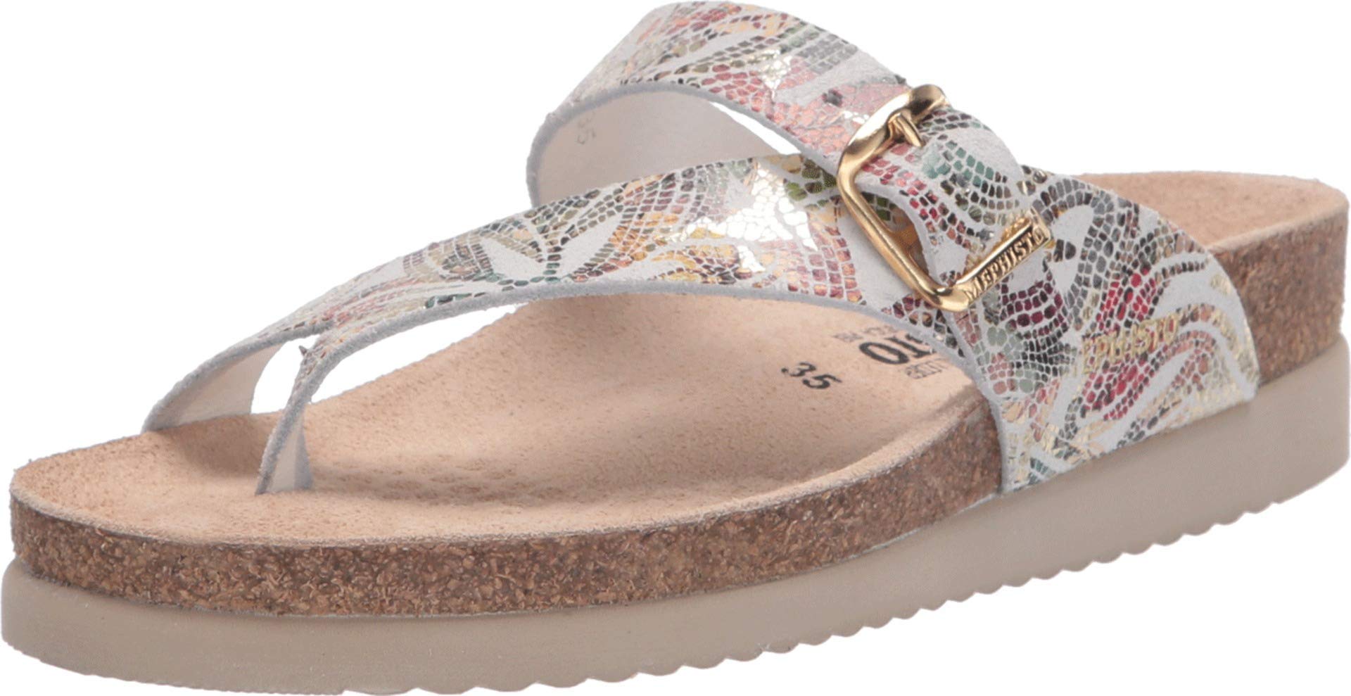 Mephisto Women's Helen Comfortable Thong Sandals - Lightweight & Supportive for Walking, Travel, and Summer Outfits