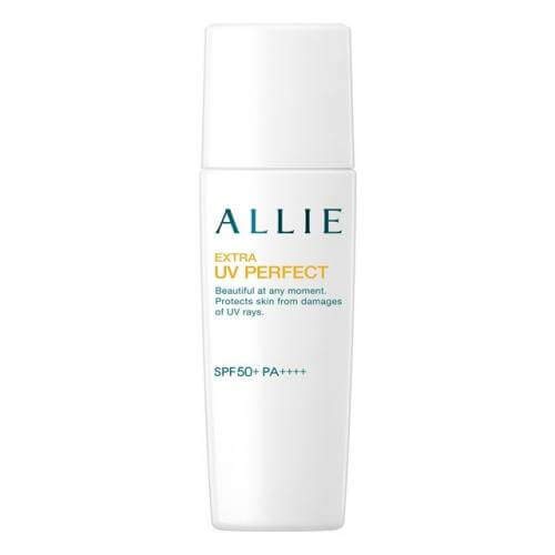 ALLIE Ex UV Protector Perfect SPF50+ PA++++ 60ml - Smooth Non-Sticky Sunscreen Milk with Serum for Face & Body | Daily Sun Protection for Outdoor Activities, Beach & Travel