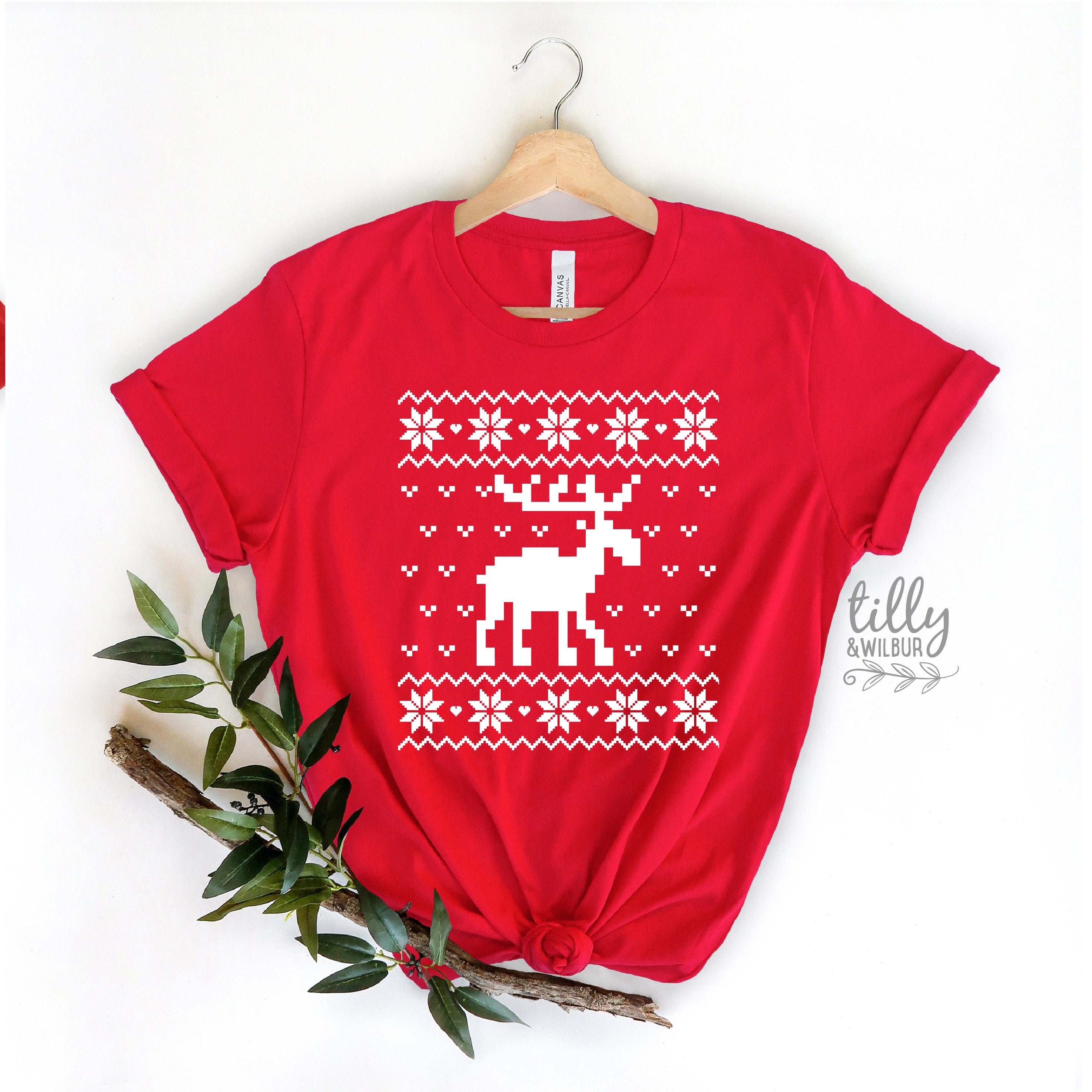 Christmas T-Shirt - Festive Holiday Graphic Tee for Men & Women - Multiple Colors Available - Perfect for Parties, Gifts & Family Gatherings