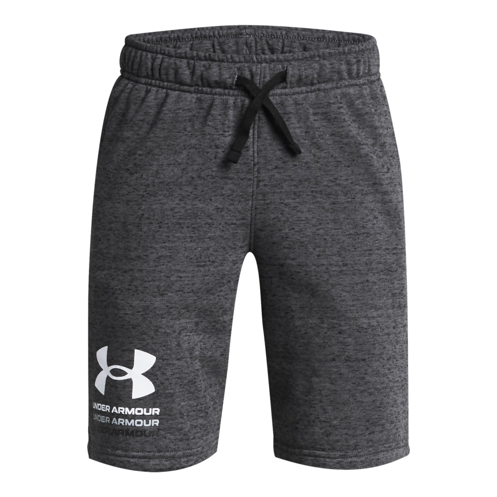 Boys' Under Armour Youth Rival Terry Shorts - Moisture-Wicking Athletic Shorts for Running, Basketball & Training | Comfortable & Breathable Workout Shorts for Kids