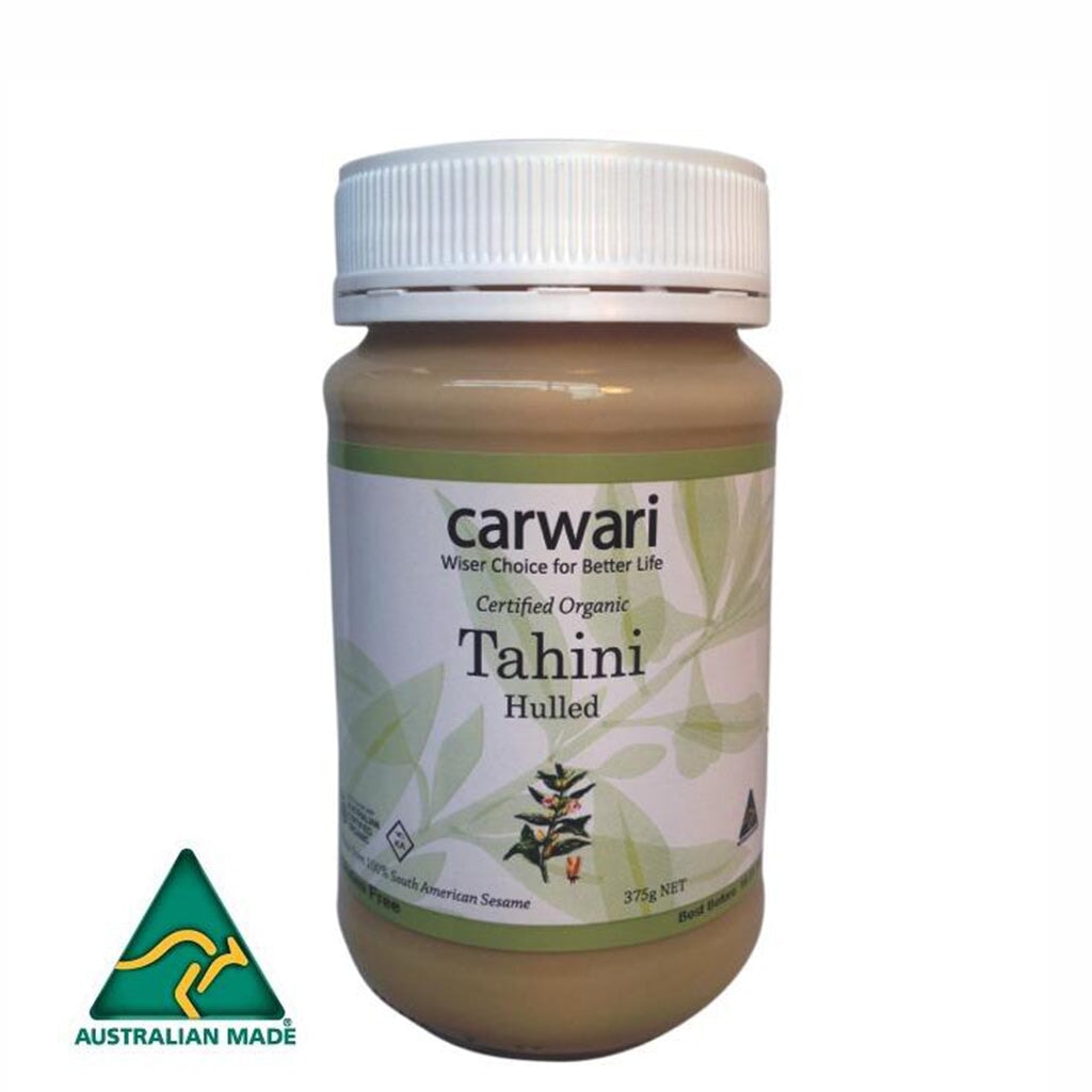 Organic Hulled White Tahini Paste - Premium Sesame Seed Butter for Cooking, Baking & Dips | Vegan, Gluten-Free, Non-GMO | Perfect for Hummus, Salad Dressings & Middle Eastern Cuisine