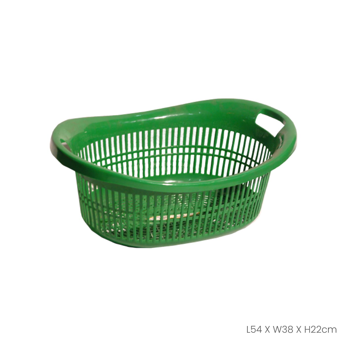 Small Oval Laundry Basket (9303) - Perfect for Bedroom, Bathroom, and Dorm Organization