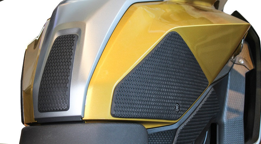 TechSpec F900XR (20) SnakeSkin Gripster Tank Pad Kit - Non-Slip Motorcycle Tank Protector for BMW F900XR - Perfect for Long Rides & Adventure Touring