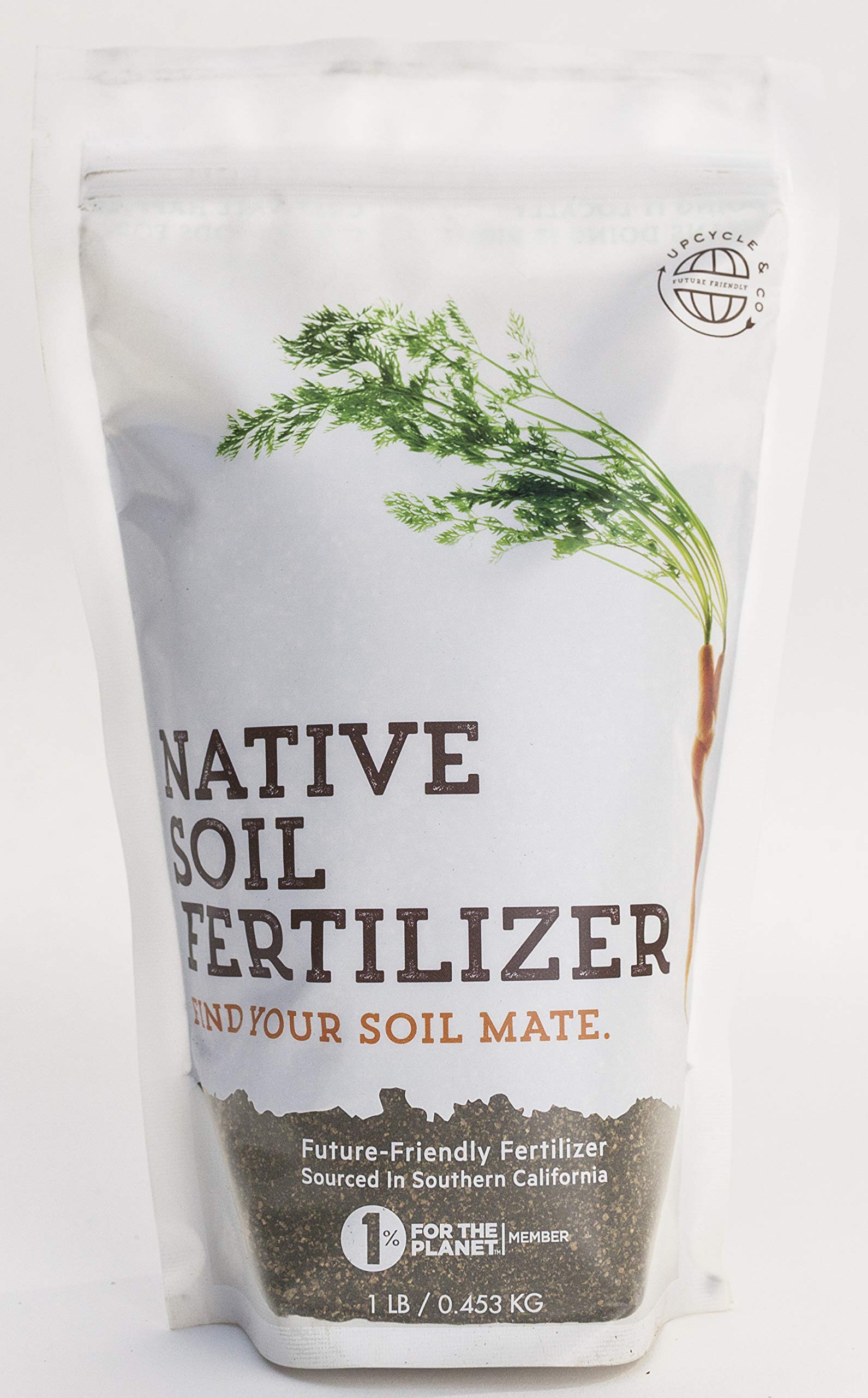 Organic Native Soil Natural Fertilizer & Soil Conditioner - 1 lb | Nutrient-Rich Plant Food for Gardens, Lawns & Houseplants | Enhances Soil Health & Promotes Growth