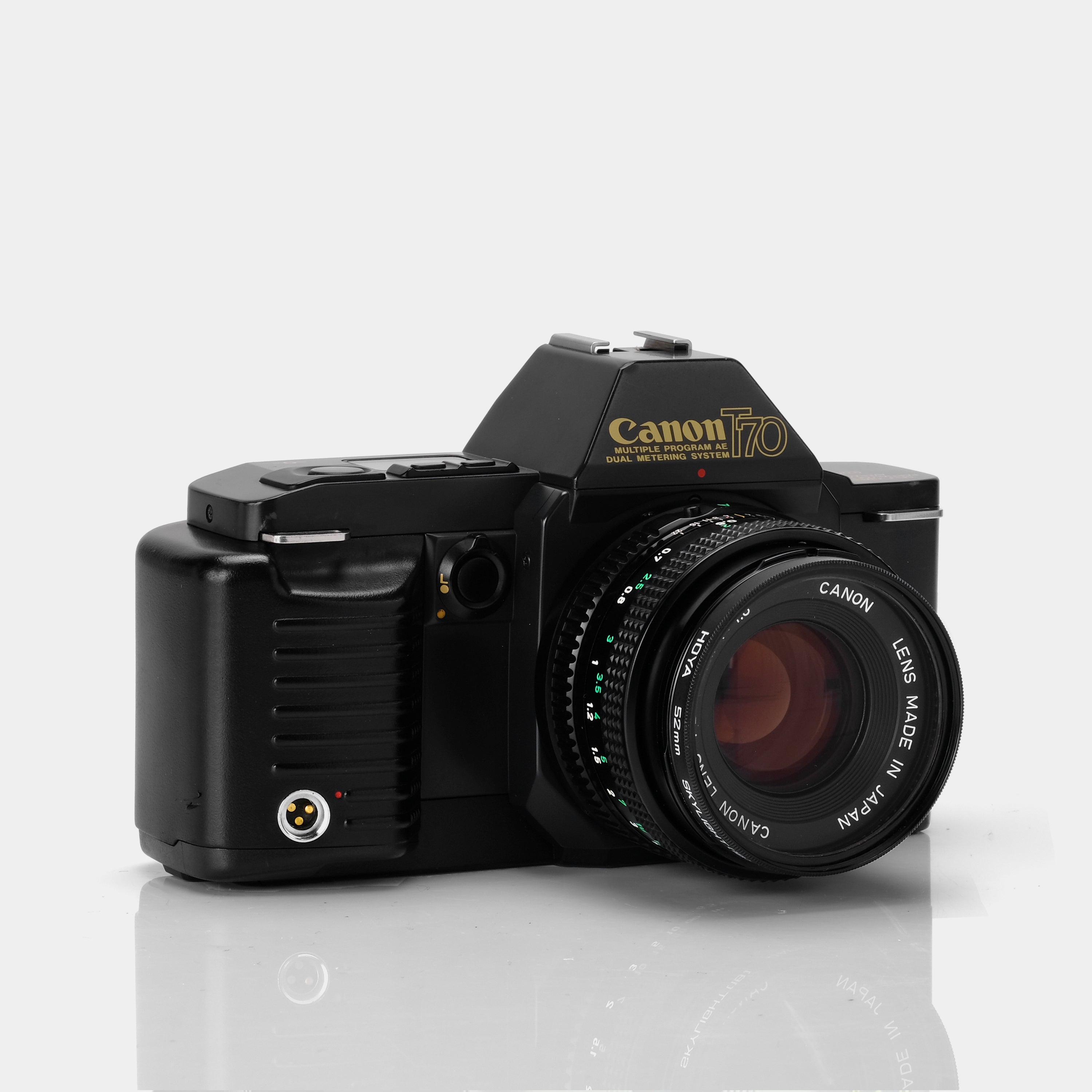 Canon T70 SLR 35mm Film Camera with FD Lens - Vintage 35mm Film Photography Camera for Beginners & Enthusiasts - Perfect for Street Photography, Travel & Retro Shooting