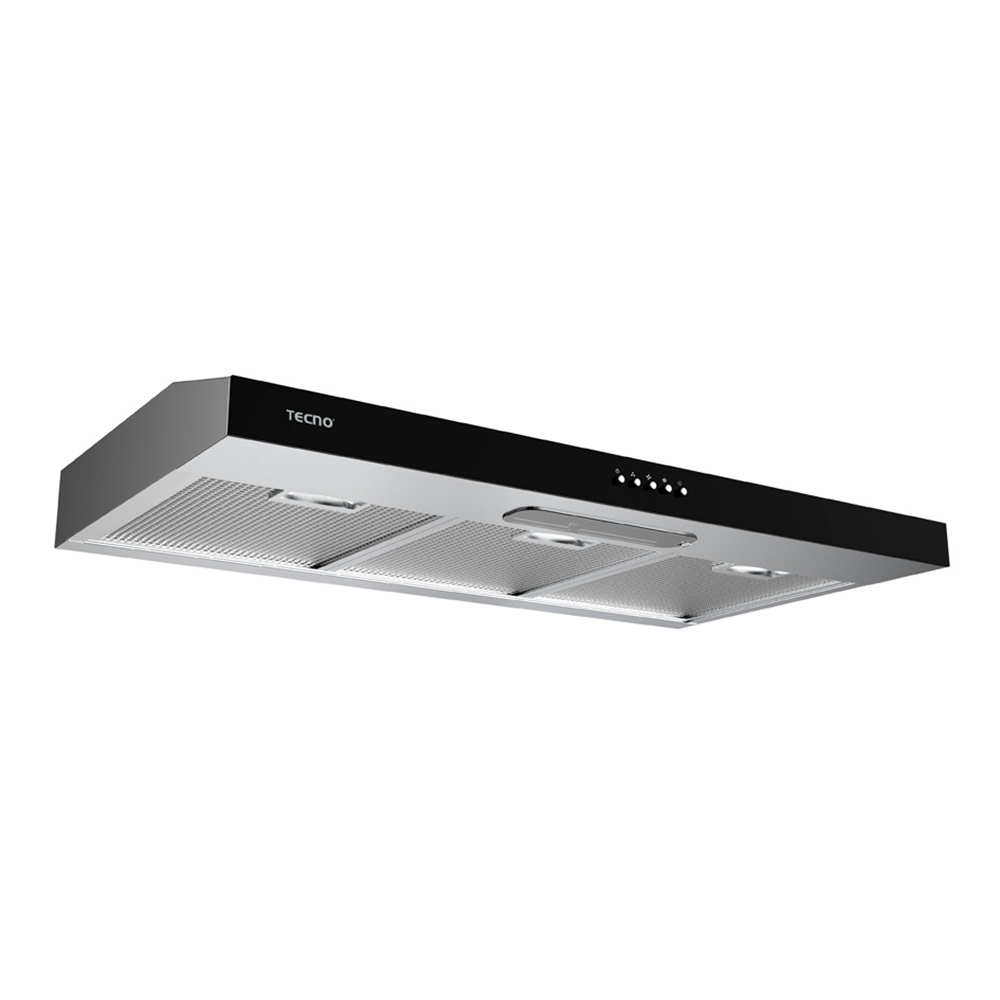 TCH 9011TL Stainless Steel and Black Kitchen Faucet - Modern Design for Sink, Dishwashing, and Food Prep