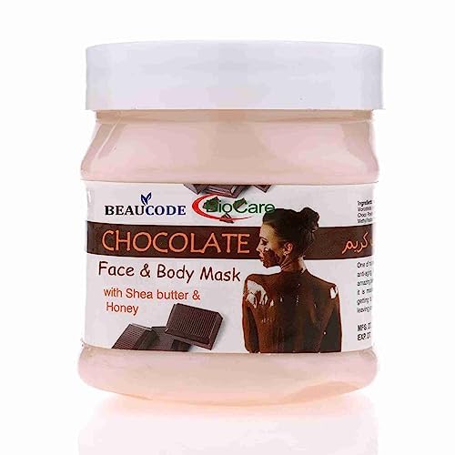 Beaucode BioCare Chocolate Face Mask - 250gm, Pack of 1 - Natural & Cruelty-Free Skincare for Women & Men - All Skin Types - Paraben, SLS & Sulfate Free - Deep Hydration & Glowing Skin - Perfect for Spa Nights & Self-Care Routines
