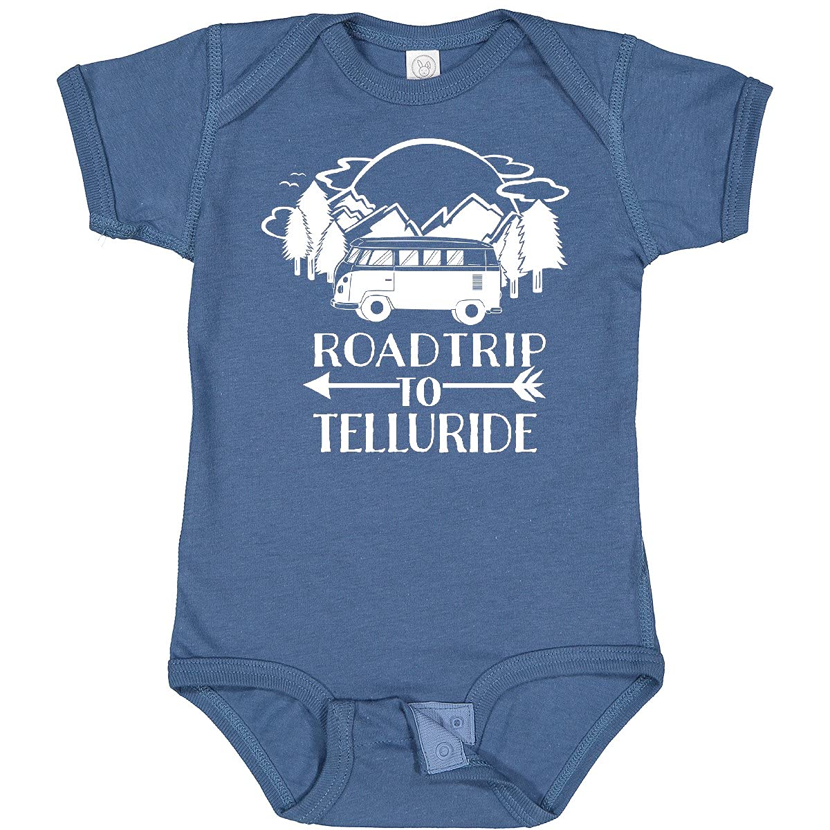 Inktastic Road Trip To Telluride Baby Bodysuit - Cute Travel-Themed Onesie for Infants & Toddlers - Perfect for Family Vacations, Road Trips & Outdoor Adventures