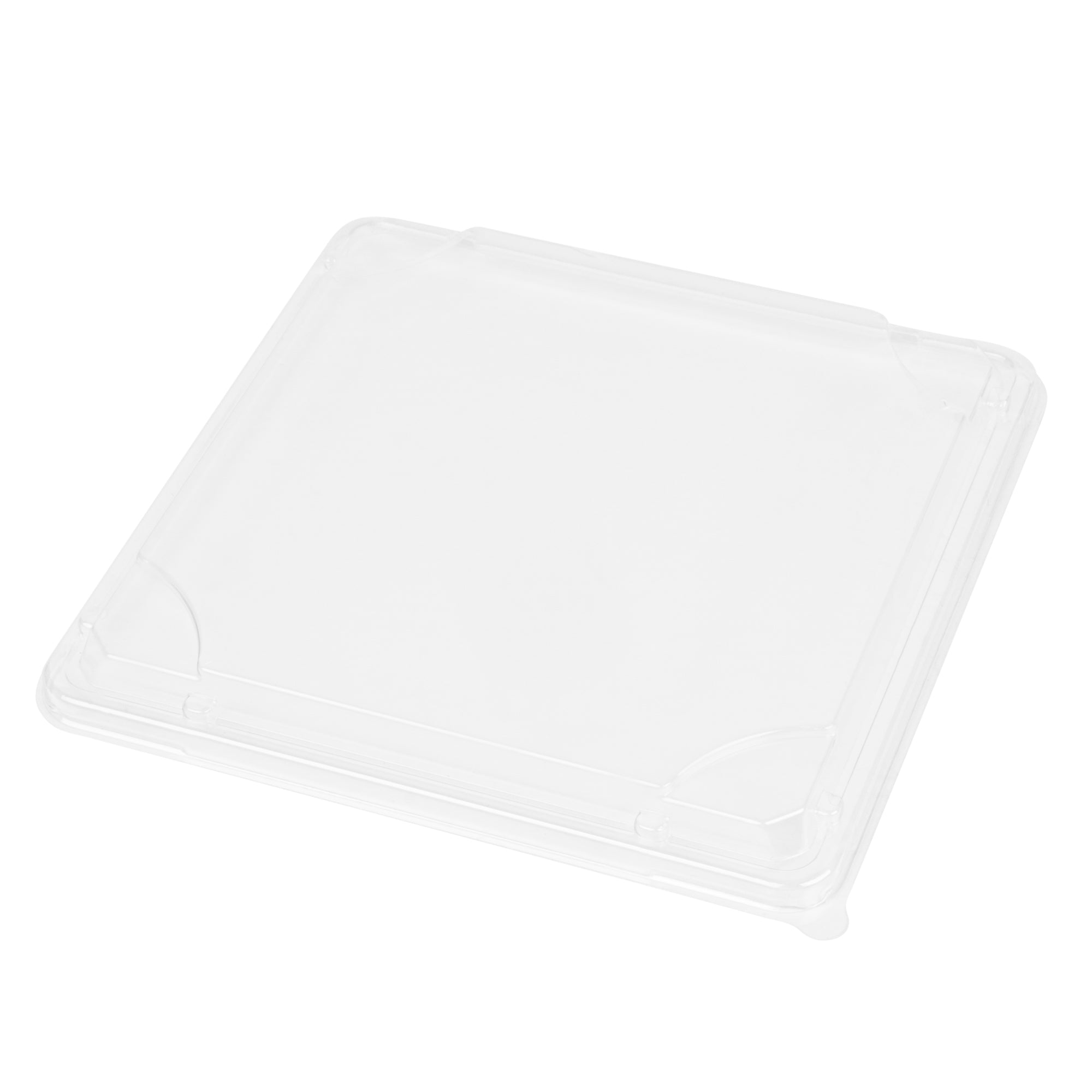 Bento Tek Square Clear Plastic Lids - 50 Pack for 19 oz Bento Boxes | Airtight Food Storage | Perfect for Meal Prep, School Lunches & Office Snacks