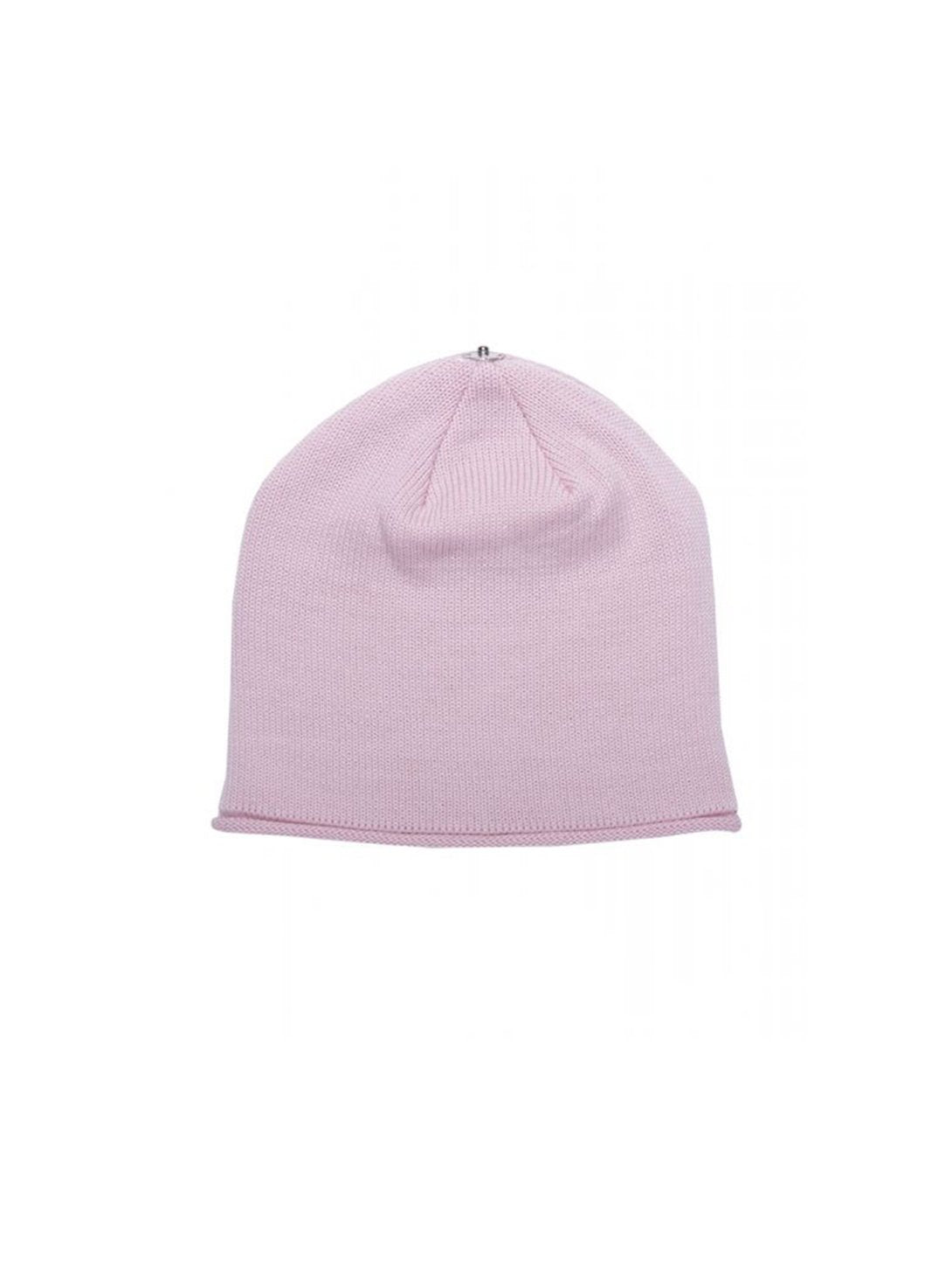 Stylish Glossy Knit Hat in Petal Pink - Soft Winter Beanie for Women & Girls - Perfect for Outdoor Activities, Skiing, and Cold Weather Fashion