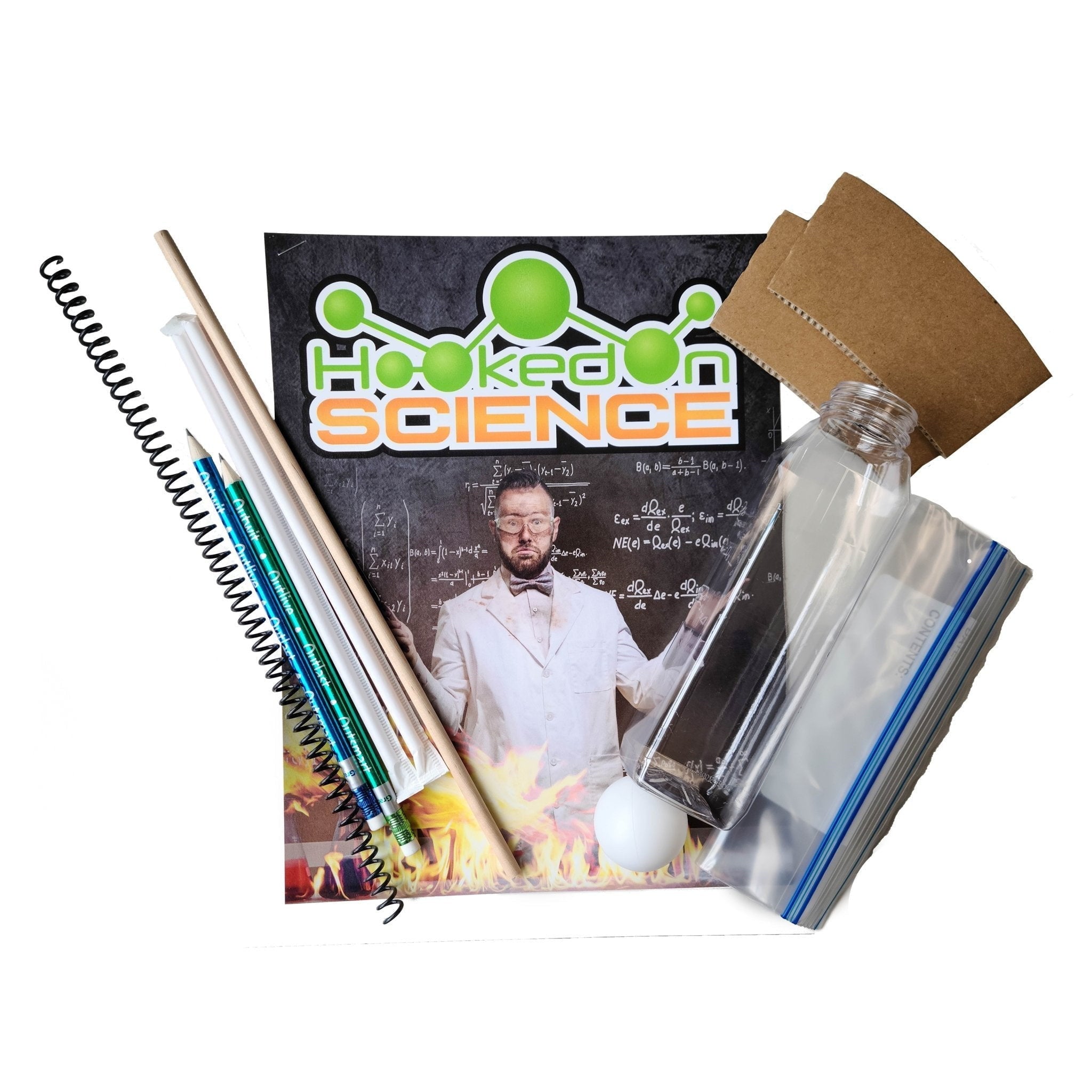 Science Experiment Kit for Kids - Hooked on Science in a Bag & Big Science Experiments Bundle | STEM Learning Activities for Classroom & Home Education