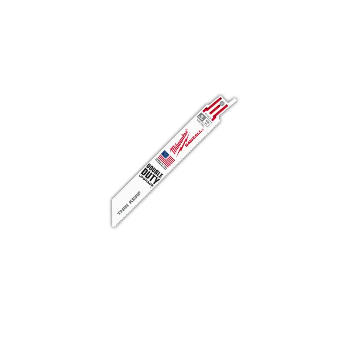 6-Pack 14 TPI SAWZALL® Reciprocating Saw Blades - Heavy Duty Metal & Wood Cutting - Perfect for Demolition, Renovation & Construction Projects