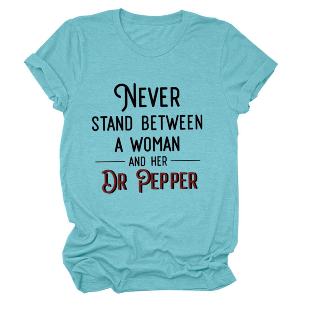 Funny Letter Printed T-Shirt for Women - Casual Short Sleeve Top for Daily Wear