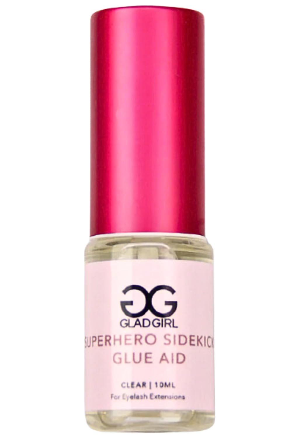 GladGirl Superhero Sidekick Lash Bonder for Eyelash Extensions - Glue Accelerator & Sealant for Longer Retention | Fast Drying Primer with Low Irritation (10ml) | Perfect for Salon & Home Lash Extension Applications