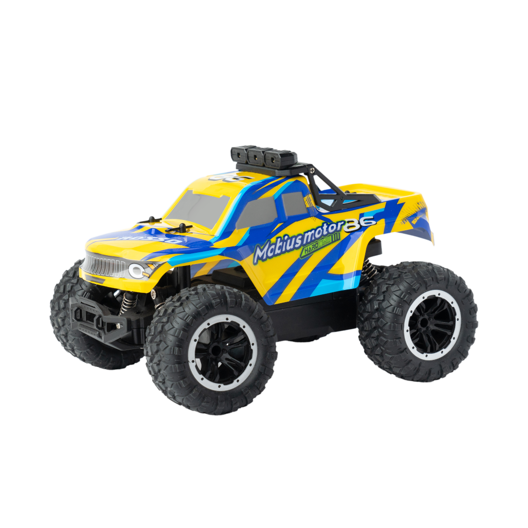 1/10 Scale RC Off-Road Truck - 4WD High Speed Remote Control Car for Adults & Kids - All Terrain Electric Toy Vehicle for Outdoor, Backyard, Park & Trail Adventures