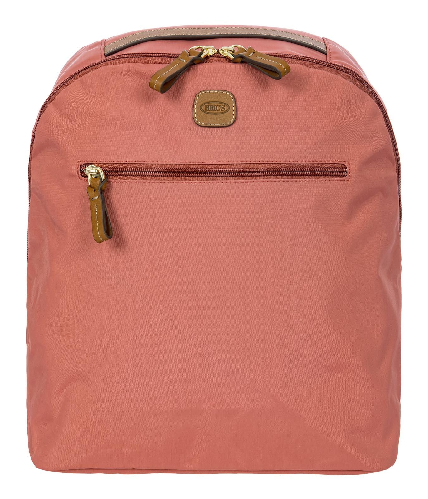 Bric's X-Travel Backpack for Women - Lightweight Carry On Backpack, Water Resistant Pink Travel Backpack with USB Charging Port - Perfect for Airplane, Business Trip & Weekend Getaway