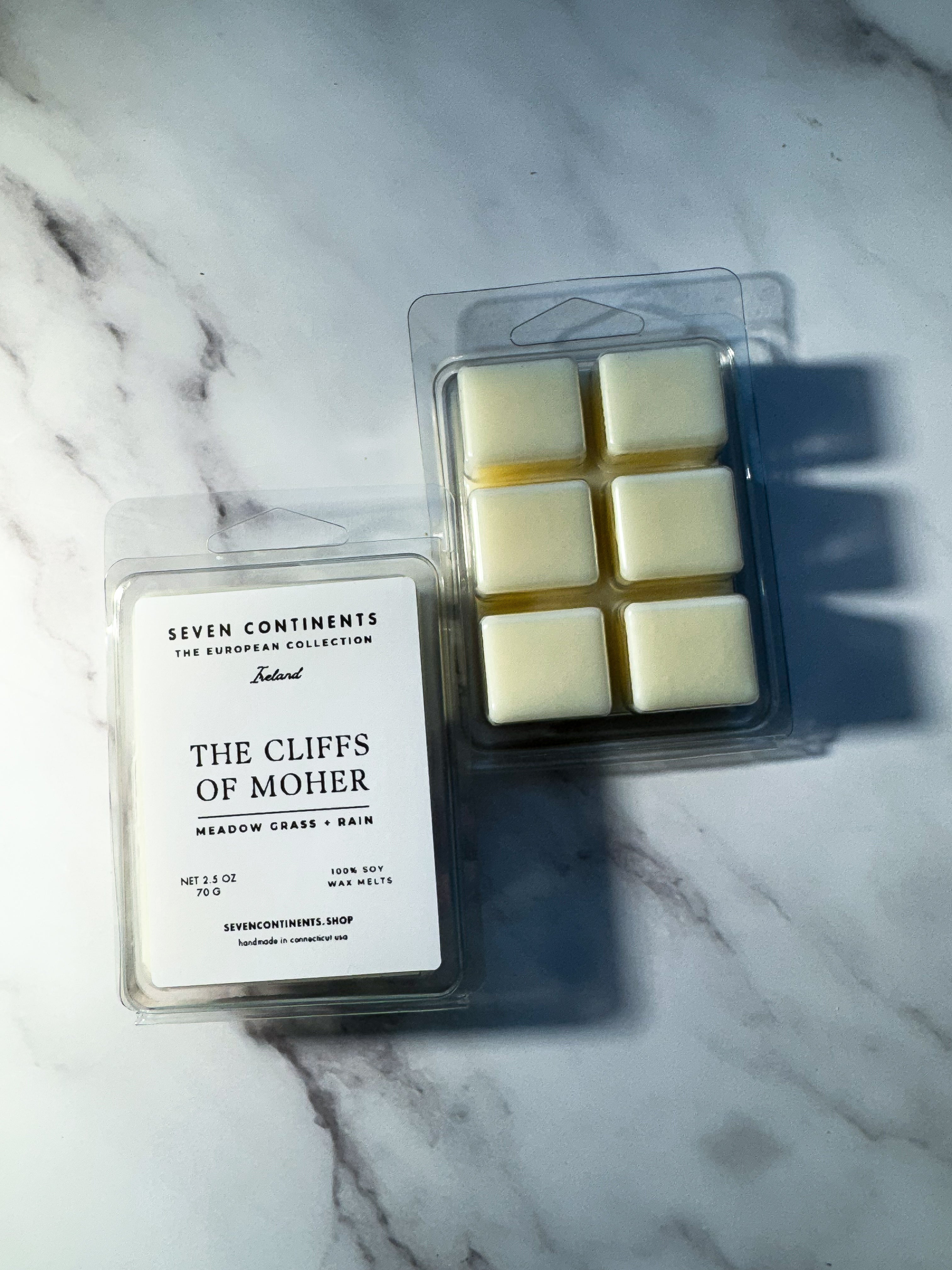 Cliffs of Moher Scented Soy Wax Melts - Irish Coast Inspired Aromatherapy for Home, Office & Relaxation