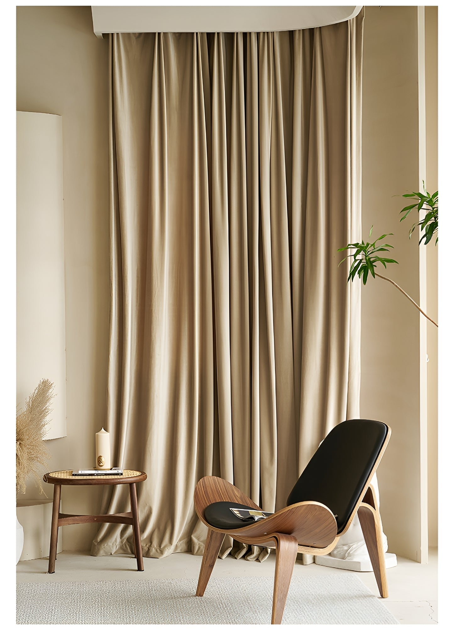 Veronica Solid Blackout Curtains for Bedroom - Custom Room Darkening Window Treatment for Better Sleep & Light Control - Perfect for Nursery, Home Theater & Shift Workers