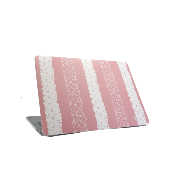 Double Puakenikeni Lei Macbook Hardshell Case - Durable Protective Cover for MacBook Air/Pro - Perfect for Travel, Work & School Use
