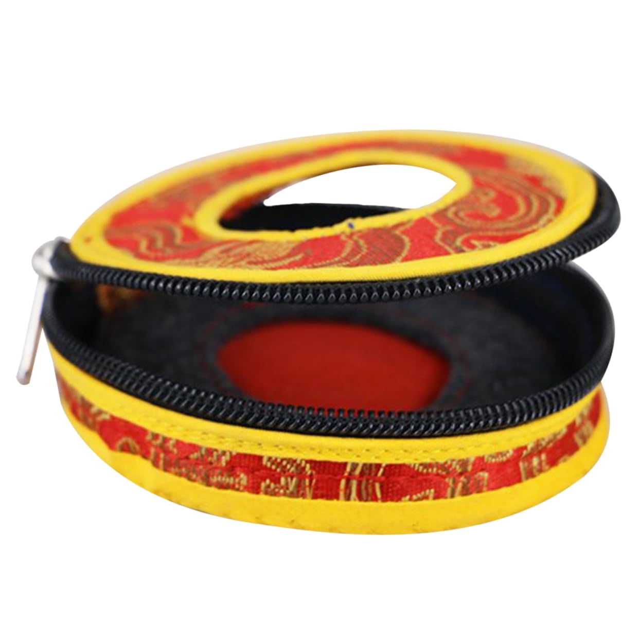 Alasum Buddhist Singing Bowl Storage Box - Meditation Bell Case with Secure Fit & Elegant Craftsmanship - Random Color - Perfect for Zen Meditation, Yoga Accessories & Spiritual Gift Giving