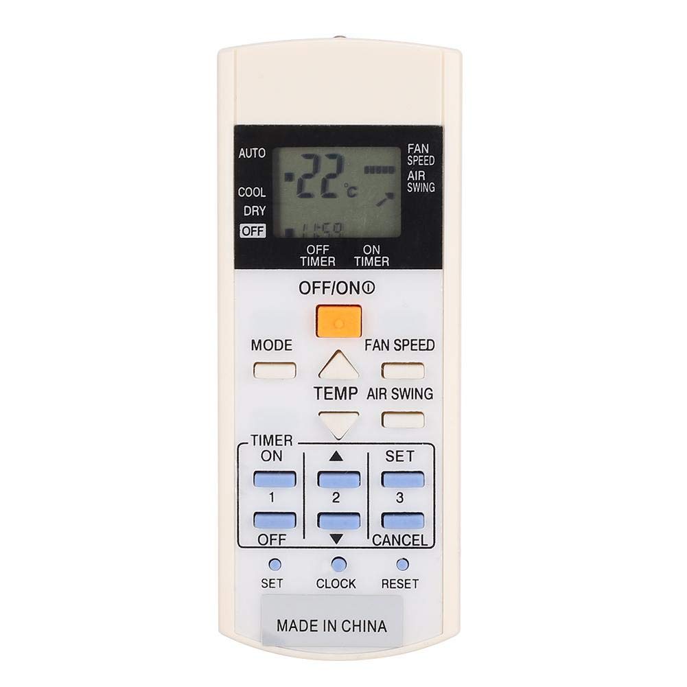 Wendry Smart Air Conditioner Remote Control Replacement for A75C3297 - Durable, Battery-Free, White | Perfect for Home, Office & Hotel AC Units