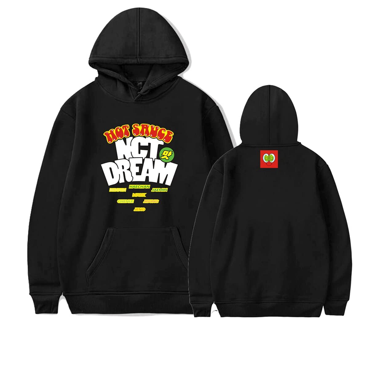 NCT Dream Hot Sauce Hoodie Sweatshirt - Kpop Merchandise, Haechan & Mark Jacket for Fans | Perfect for Concerts, Fan Meetings & Casual Wear