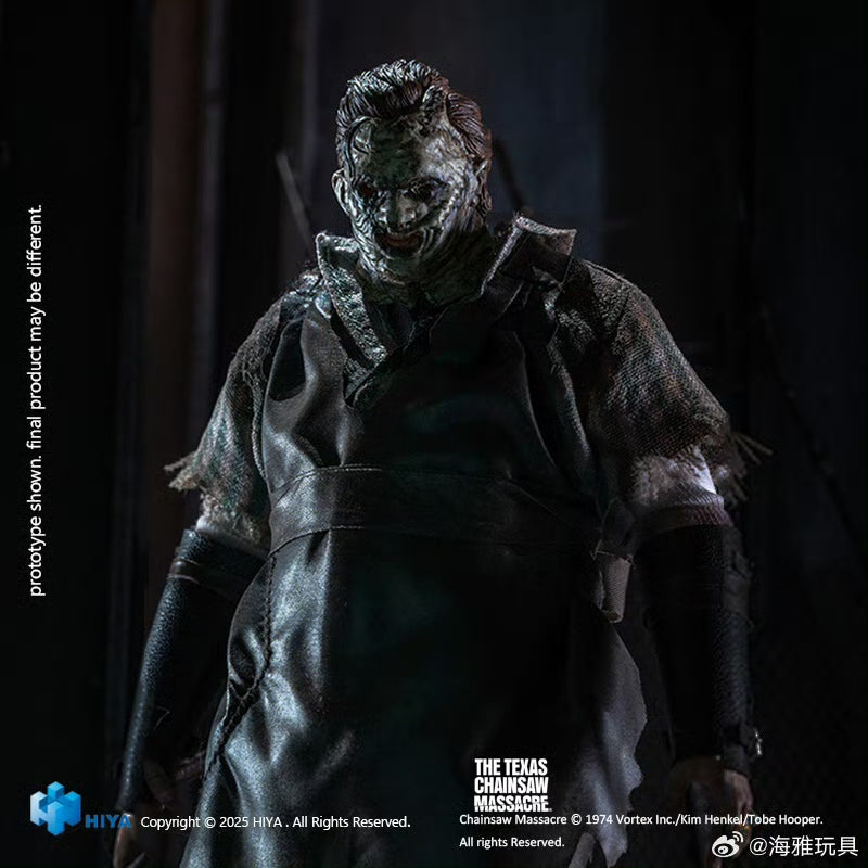 HIYA 6-inch 1/12 Scale Thomas Hewitt Action Figure - Texas Chainsaw Massacre 2003 Movie Collectible - Perfect for Horror Fans & Figure Collectors - Display, Photography & Diorama Scenes