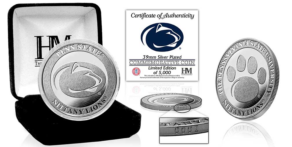 Penn State Lions Silver Mint Coin - Collectible Commemorative Token for Fans, Alumni & Collectors | Perfect for Gifts, Display & Memorabilia Collections