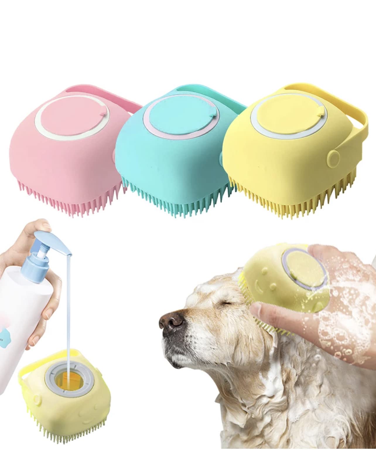 Premium Silicone Body Scrubber & Massager - Exfoliating Shower Glove for Smooth Skin - Perfect for Spa, Relaxation & Deep Cleansing at Home