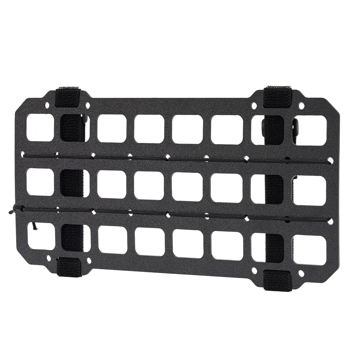 Tactical MOLLE Panel Car Visor Organizer - Durable Storage Rack for Backpacks, Gear & EDC Accessories | Holds Pouches, Tools, Pens & Sunglasses | Perfect for Off-Road, Camping & Everyday Carry