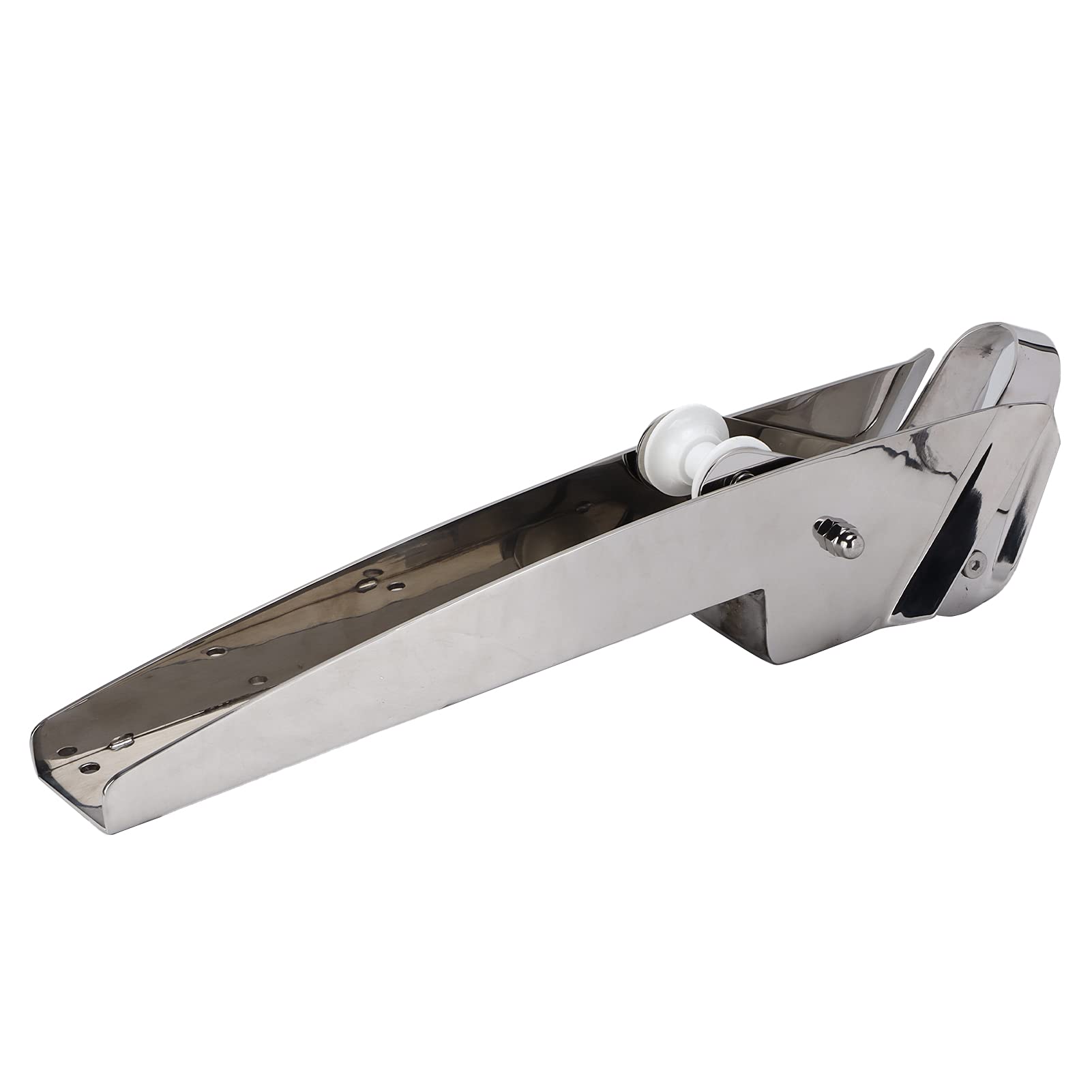24 Inch 316 Stainless Steel Boat Bow Anchor Roller Bracket 22-44lbs - Heavy Duty Marine Hardware for Yacht, Fishing & Sailboats - Perfect for Secure Anchoring in Rough Waters & Long Cruises