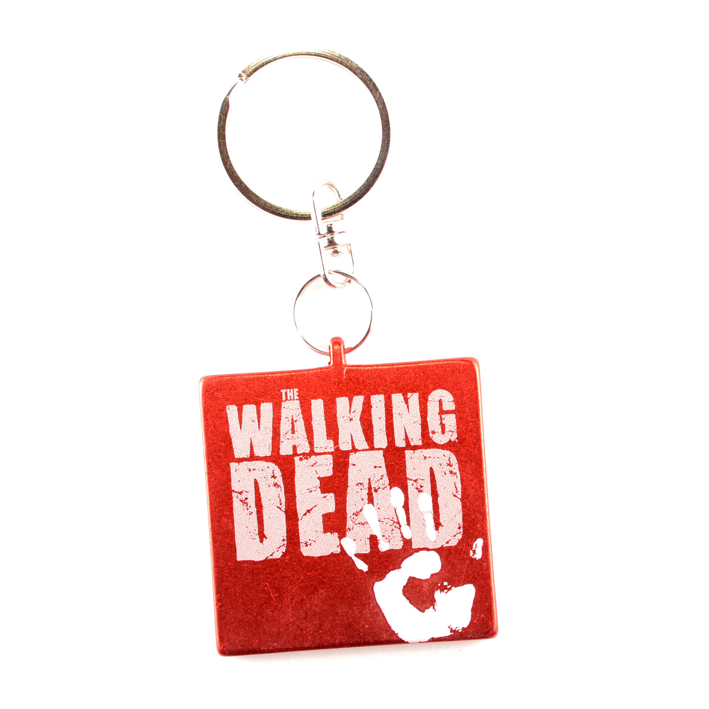 The Walking Dead Keychain - Official TV Show Merchandise - Durable Metal Keyring for Fans - Perfect for Backpacks, Gifts, and Collectibles