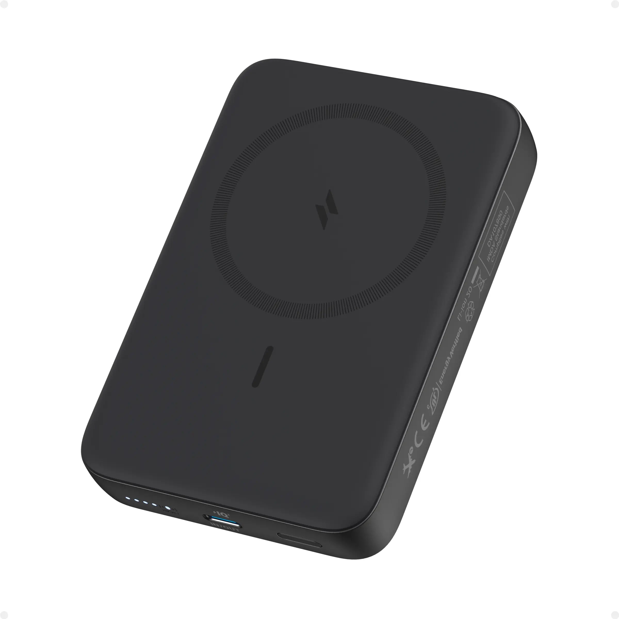 Anker Zolo 10000mAh Magnetic Power Bank with 30W Fast Charging & Wireless Charging | Portable Charger for iPhone, Samsung, AirPods | Perfect for Travel, Office & Outdoor Adventures (Model A1684)