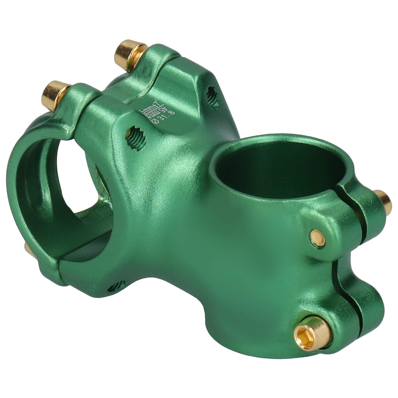 **HOUH 31.8mm Road Bike Stem - Lightweight & Durable Aluminum Alloy Handlebar Stem for Road Bikes & Mountain Bikes - Perfect for Commuting, Racing & Outdoor Cycling (Green)**
