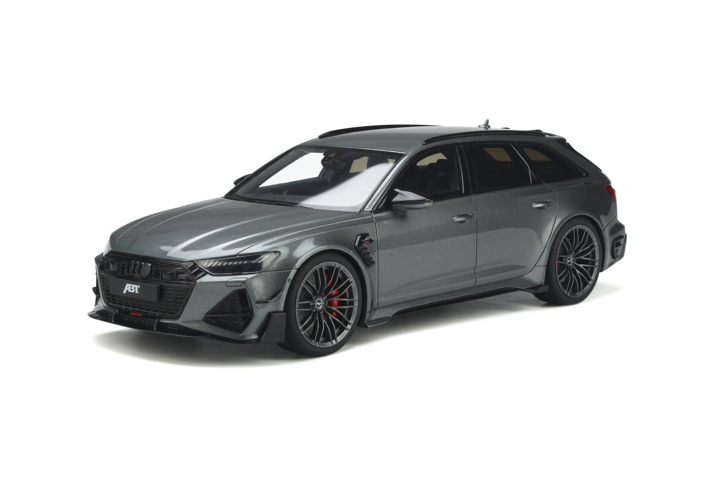 Audi ABT RS6-R Performance Tuning Car in Gray - High-Speed Luxury Sedan for Racing Enthusiasts & Car Collectors