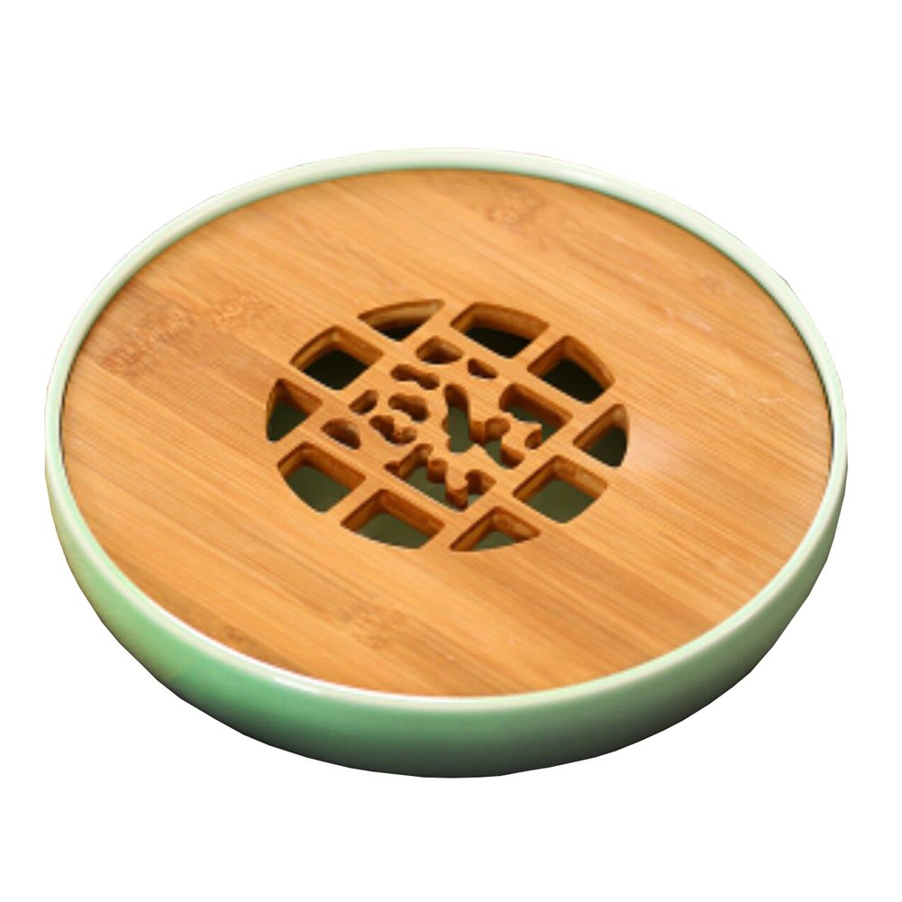 Premium Japanese Style Tea Tray Set - Authentic Chinese Kung Fu Tea Ceremony Kit for Zen Meditation & Home Decor
