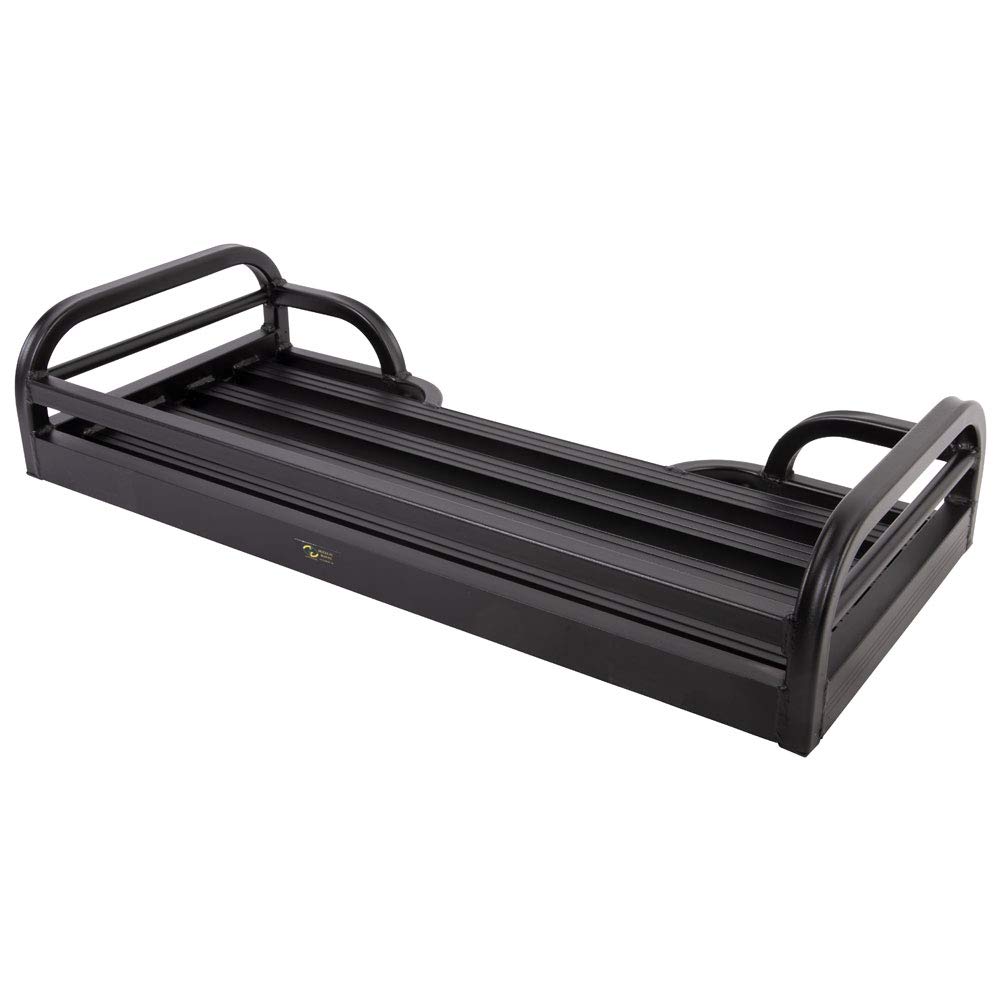 Great Day Mighty Light Front Aluminum Rack - Durable Bike Cargo Carrier for Cycling, Camping & Outdoor Adventures