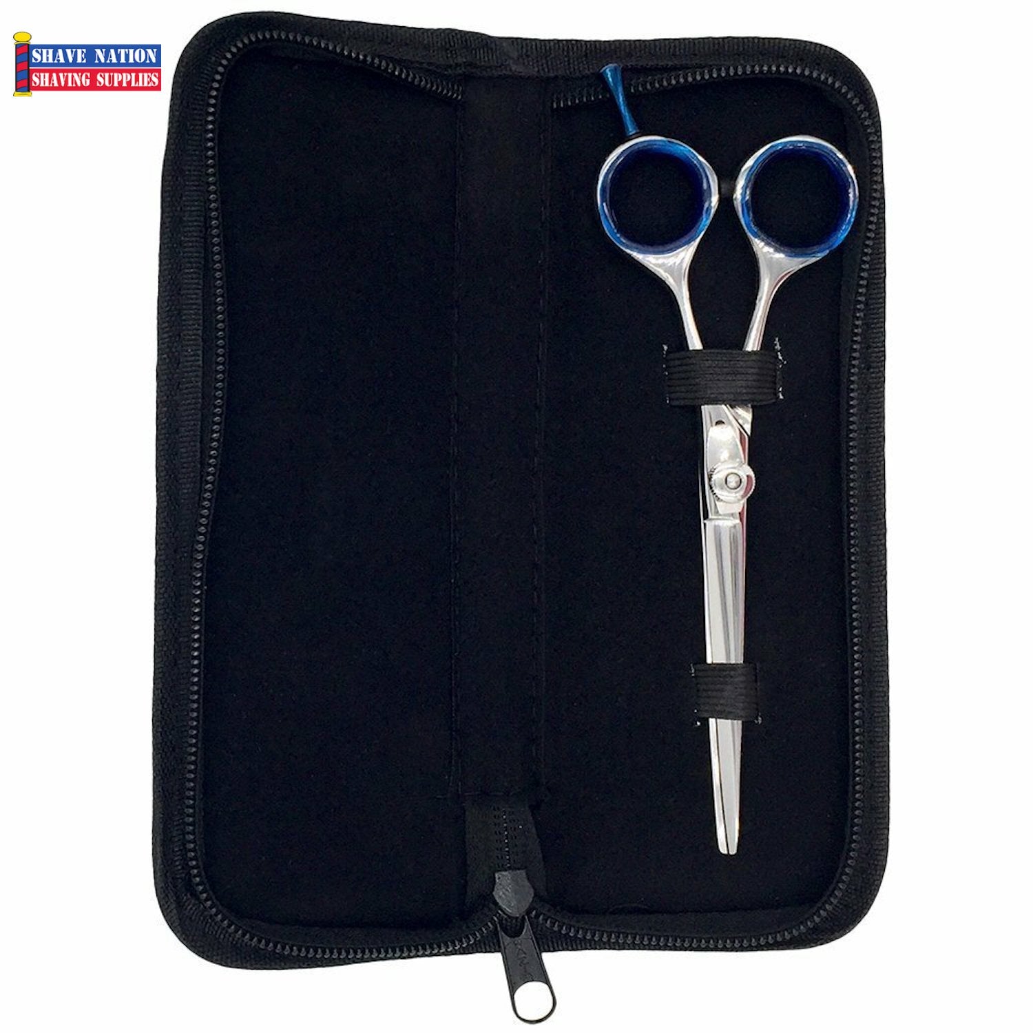 Parker Professional 6 Inch Beard and Mustache Scissors - Precision Grooming Tool for Men's Facial Hair Care & Styling at Home or Salon