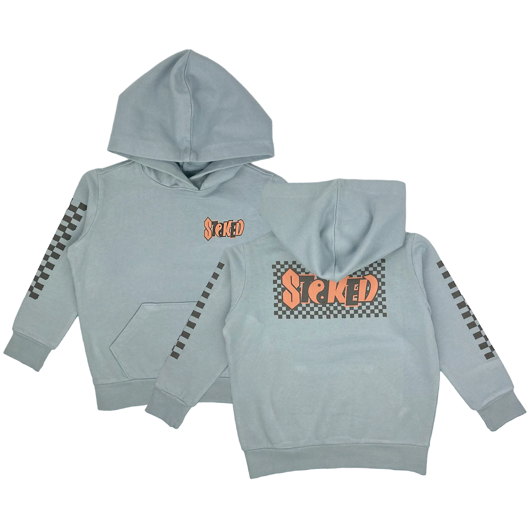 Tiny Whales Stoked Sweatshirt - Cozy Pullover Hoodie for Men & Women | Perfect for Casual Wear, Beach Outings & Surfing Lifestyle