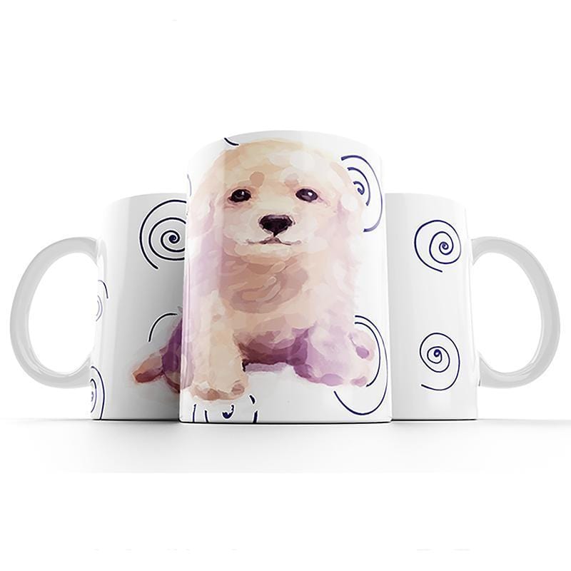 10oz Dog-Themed Coffee Mug - Perfect for Pet Lovers & Coffee Enthusiasts - Ideal for Home, Office & Gifts