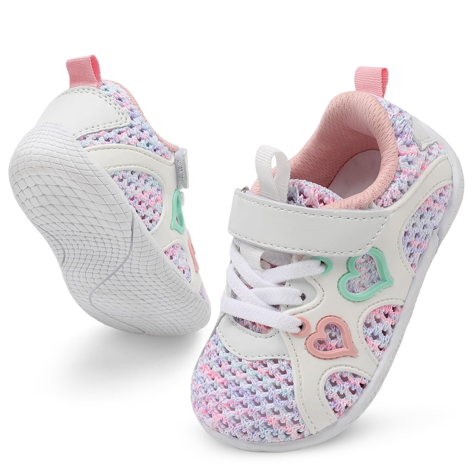 Best Toddler Shoes for Baby Girls - Barefoot Sneakers for Walking, Running & Tennis - Lightweight & Comfortable for Playground, Park & Daily Activities