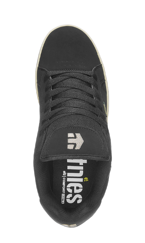 Etnies Fader Men's Skate Shoes - Black/Green | Durable & Comfortable Sneakers for Skateboarding, Streetwear & Casual Wear