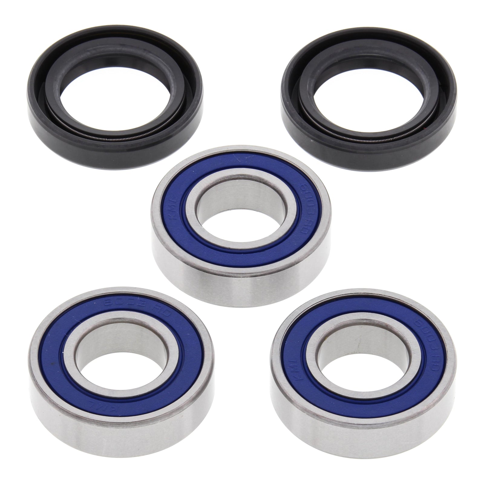 All Balls Racing Wheel Bearing Kit (25-1540) - High Performance Motorcycle Wheel Bearings for Smooth Ride - Perfect for Harley, Honda, Yamaha & More