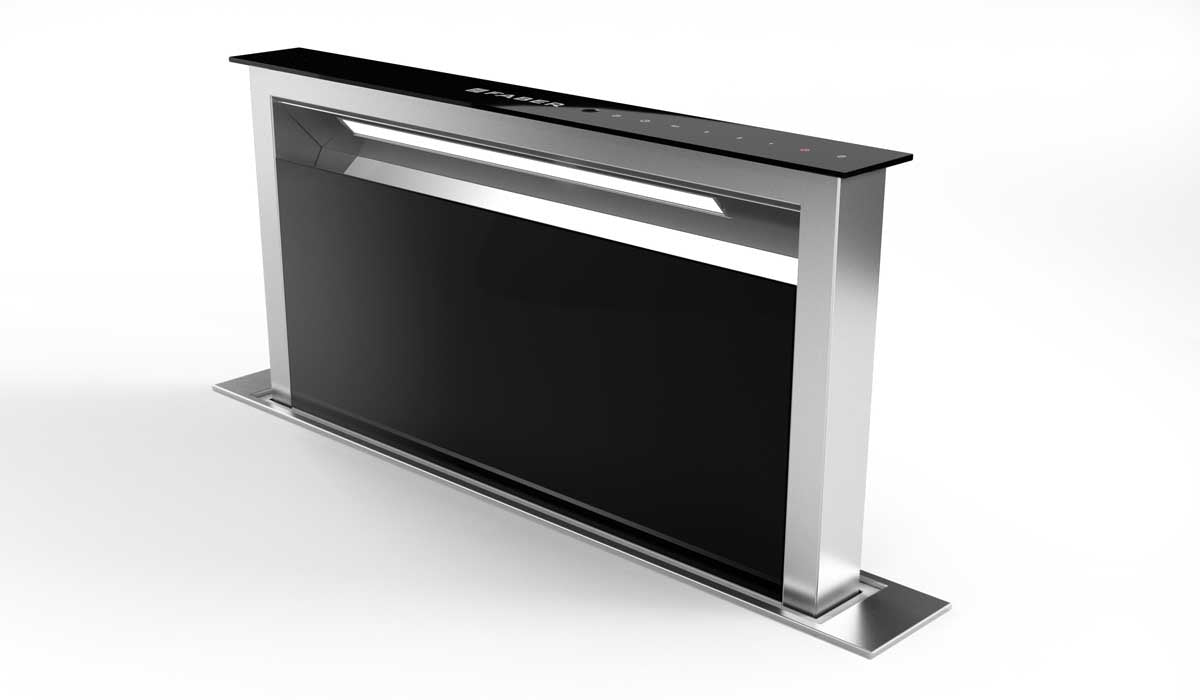Faber Scirocco Lux Stainless Steel Downdraft Range Hood - 30